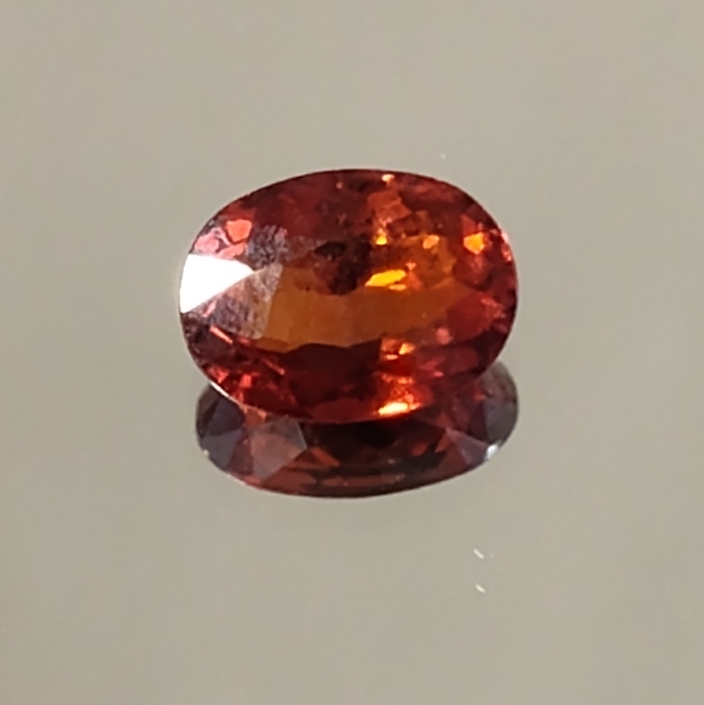 Spessartite garnet loose gemstone